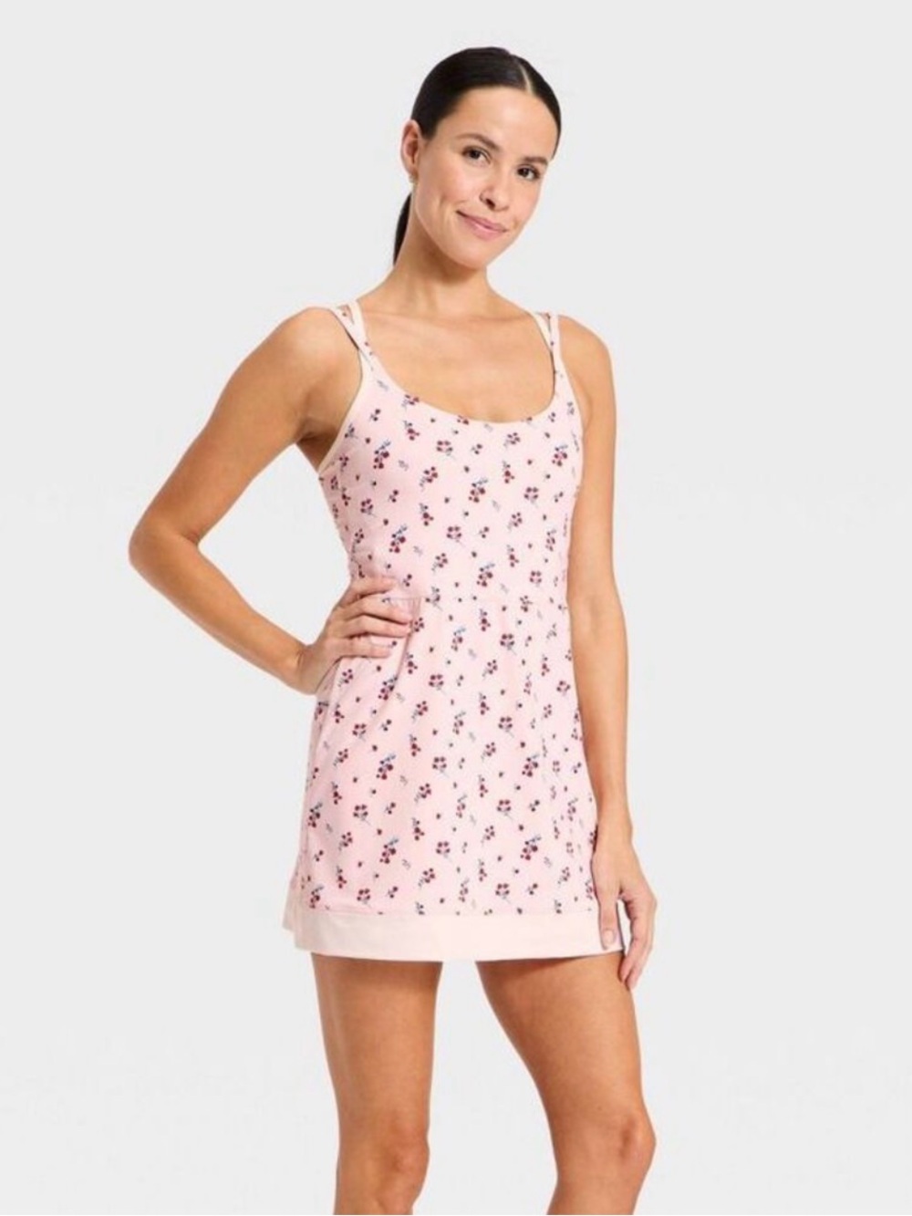 all in motion Pink Floral Mini Dress